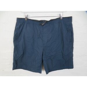 Kuhl Kruiser Shorts Mens XL Blue Hiking Stretch Drawstring Pockets Lightweight